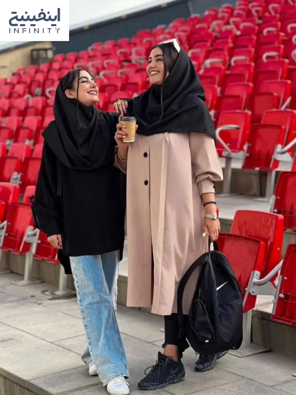 تیپ دانشجویی دخترانه ساده