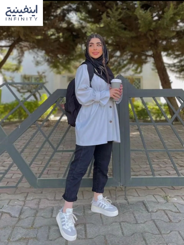 تیپ دانشجویی دخترانه 1404