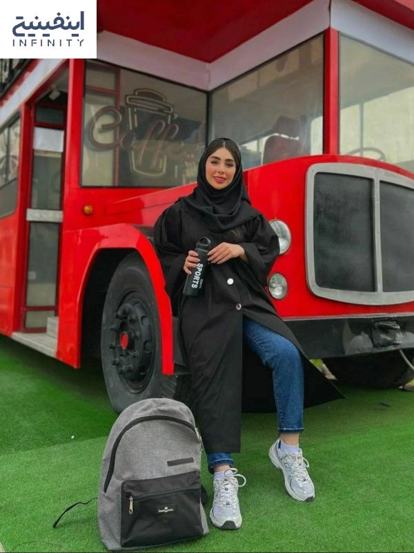 استایل دانشجویی با مقنعه
