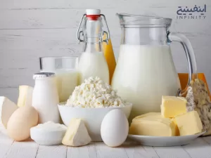 محصولات لبنی: منبع پروتئین و کلسیم
