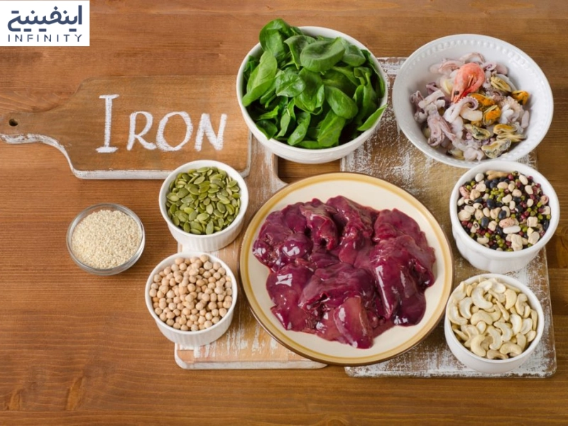 آهن برای قاعدگی