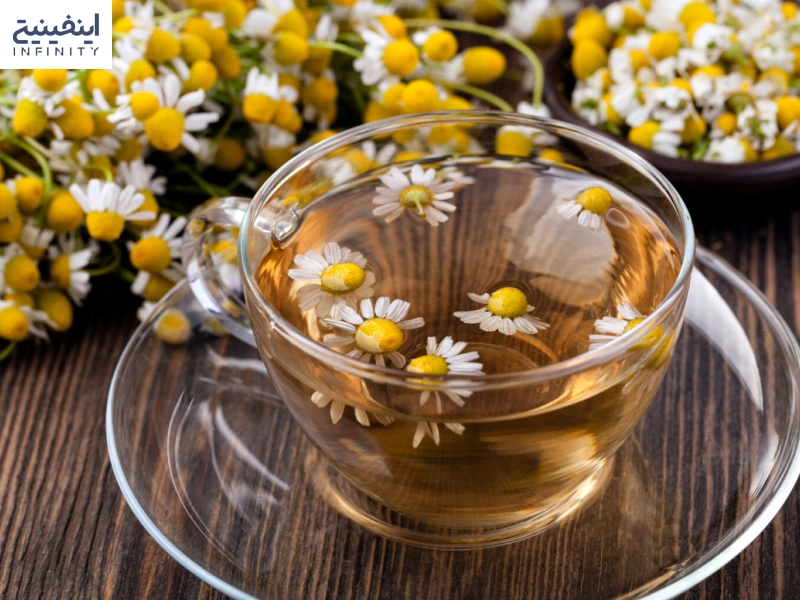 دمنوش بابونه برای چی خوبه