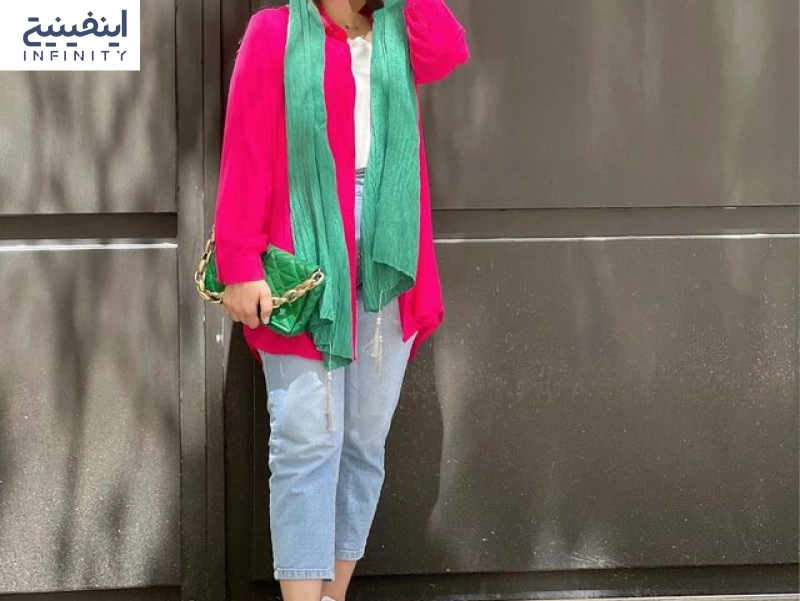 مانتو سرخابی با چه کیفی ست می شود