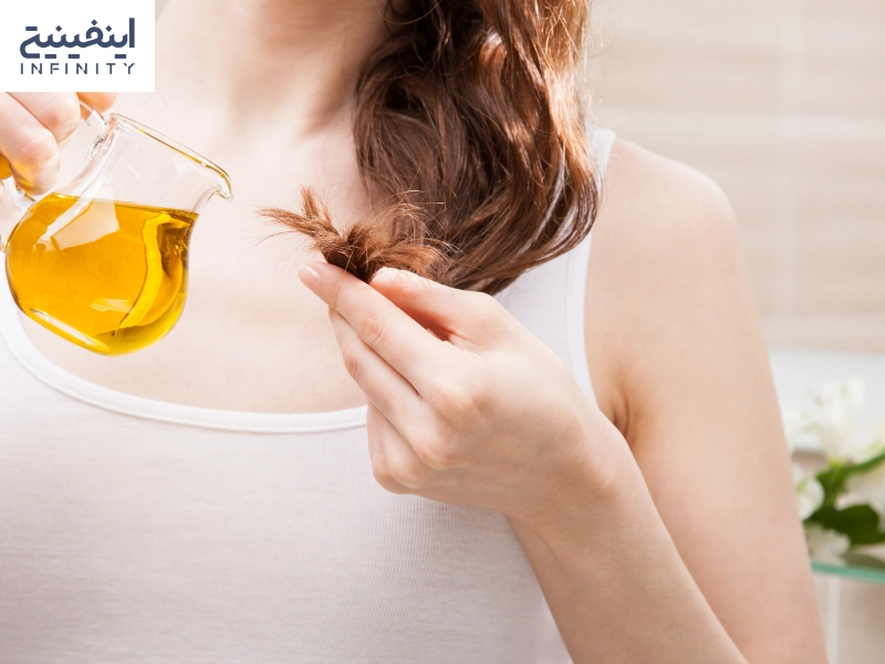 تقویت مو با روغن تراپی