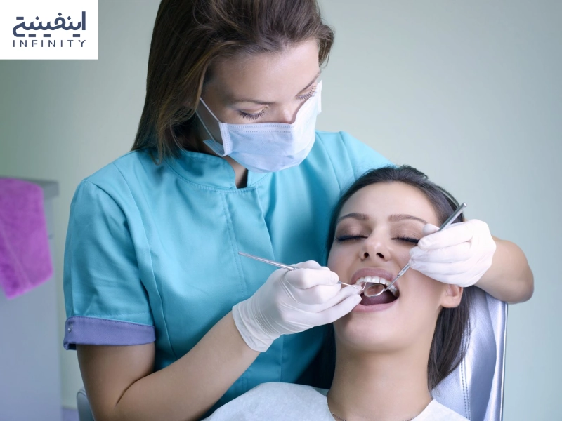 مراجعه به دندانپزشک برای خونریزی لثه