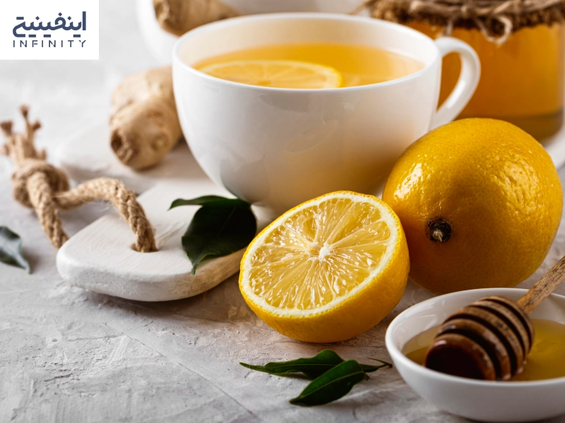 ترکیب عسل و دارچین و زنجبیل و لیمو