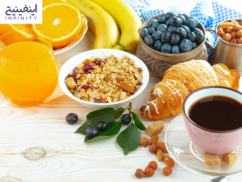 صبحانه با میوه
