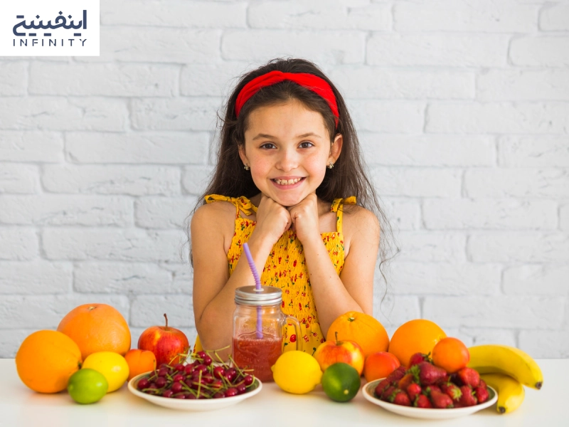 فواید میوه برای کودکان