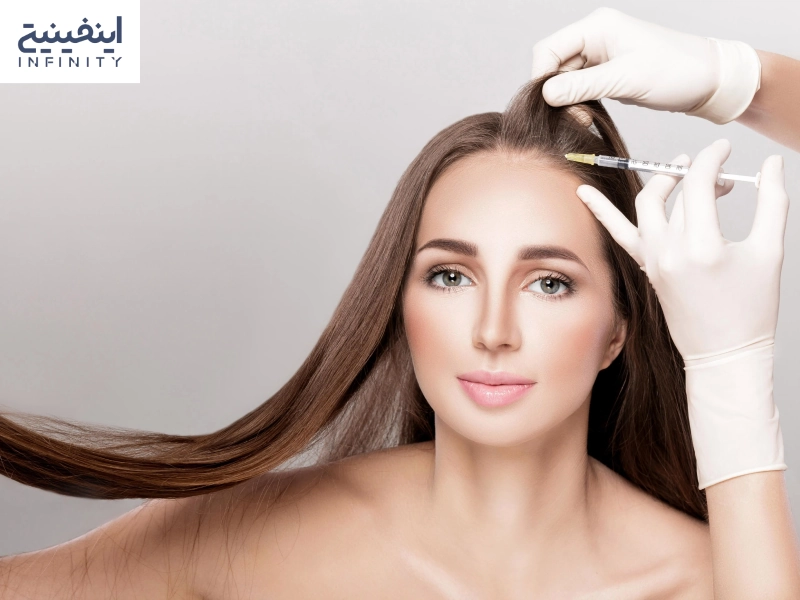 تاثیر شگفت انگیز مزوتراپی مو برای ریزش مو