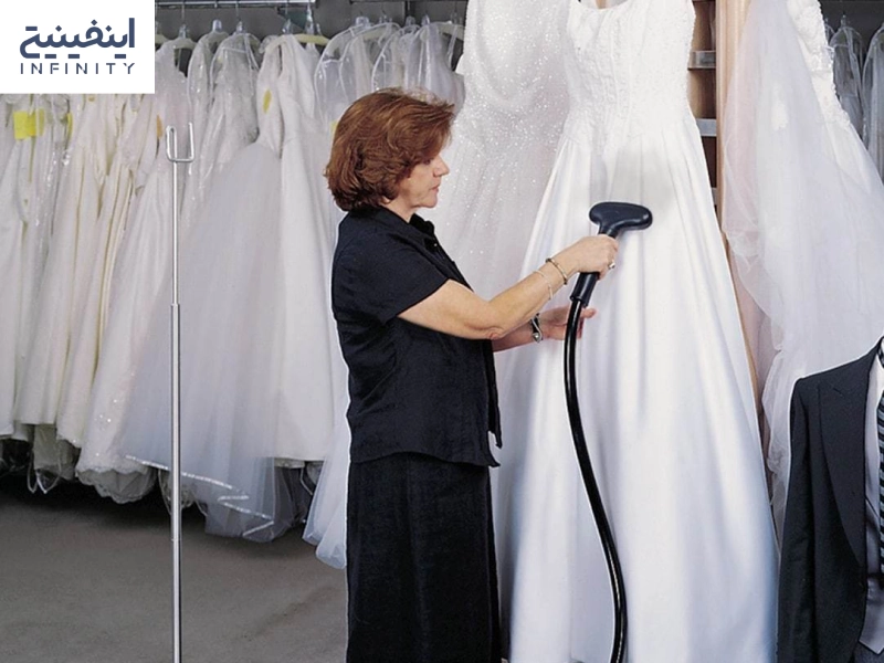 شستن لباس عروس