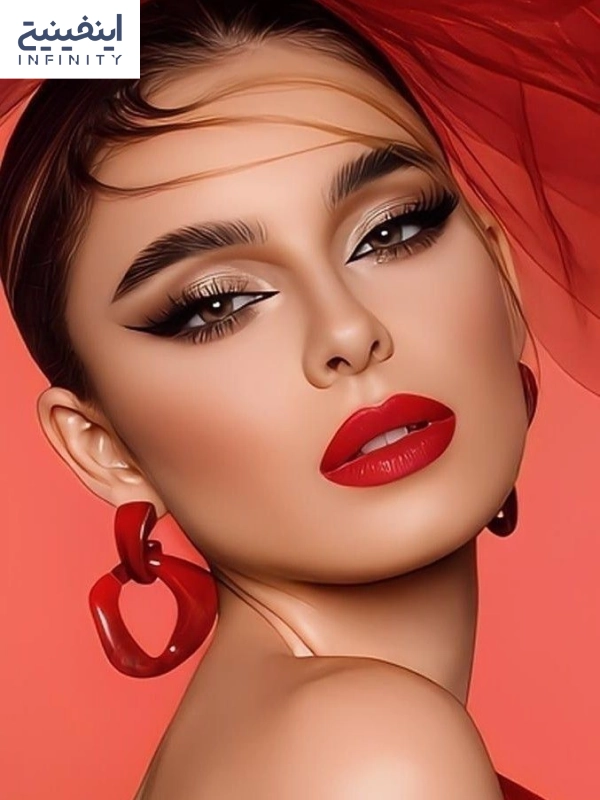 میکاپ یلدایی عروس