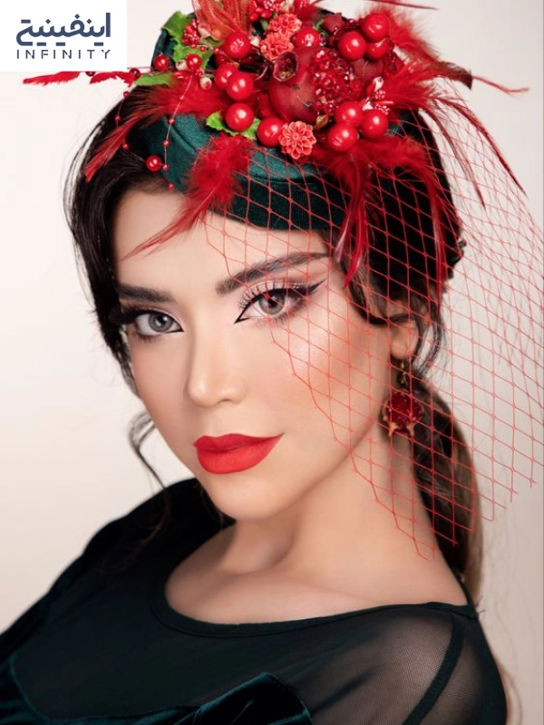 آرایش یلدایی عروس