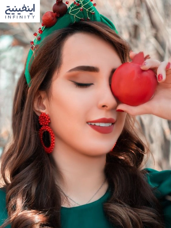 آرایش یلدا ساده