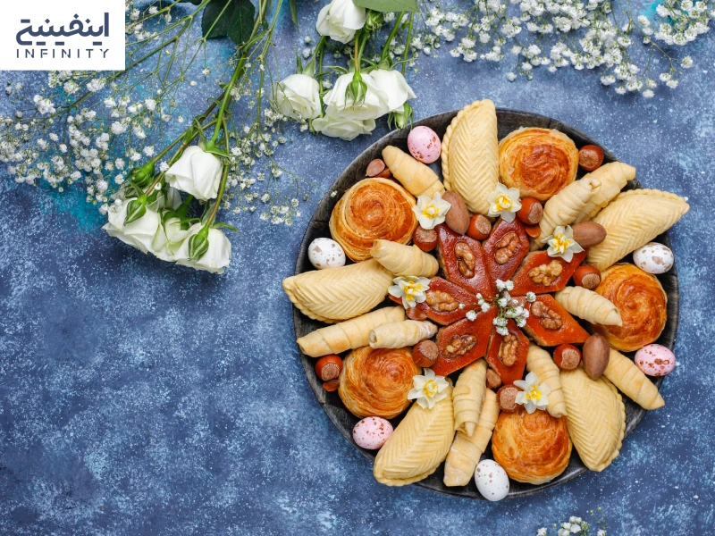 طرز تهیه شیرینی عید خانگی