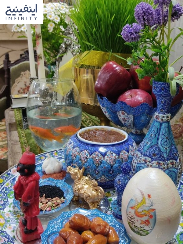 سفره هفت سین زیبا