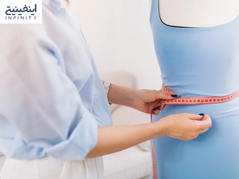 روش اندازه گرفتن سایز لباس