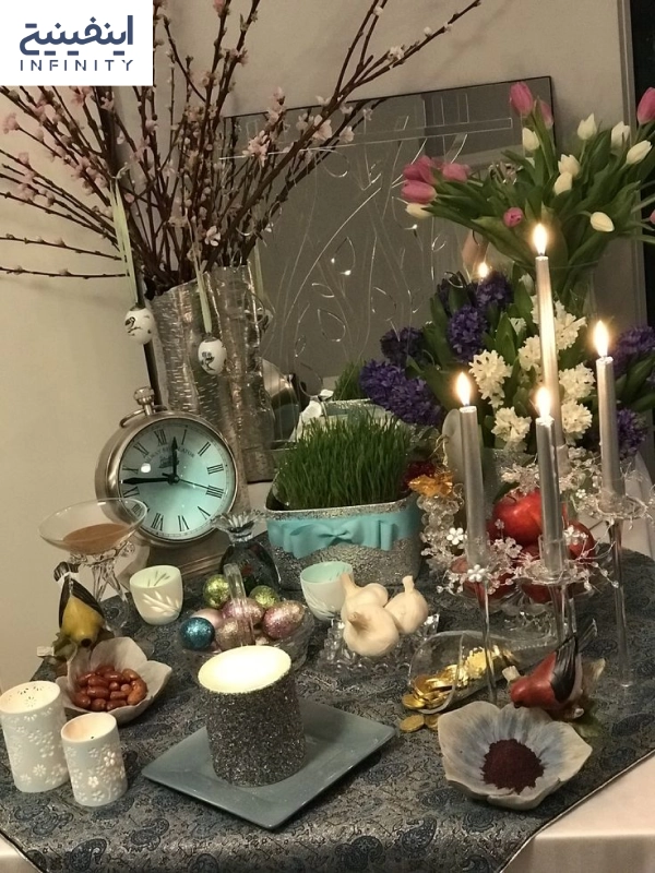 سفره هفت سین 1404 عروس