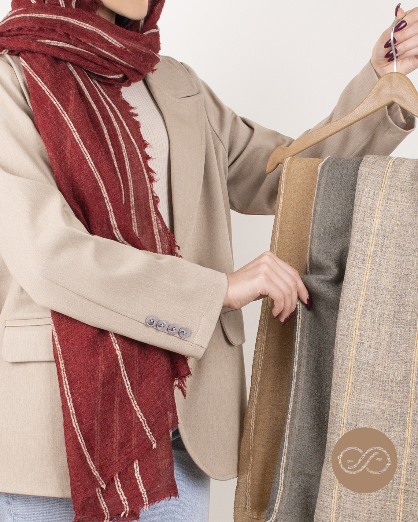 شال کنفی (COTTON)S00499