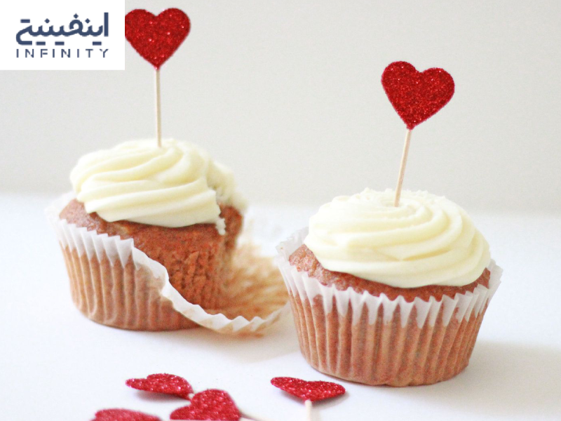 کاپ کیک ولنتاین