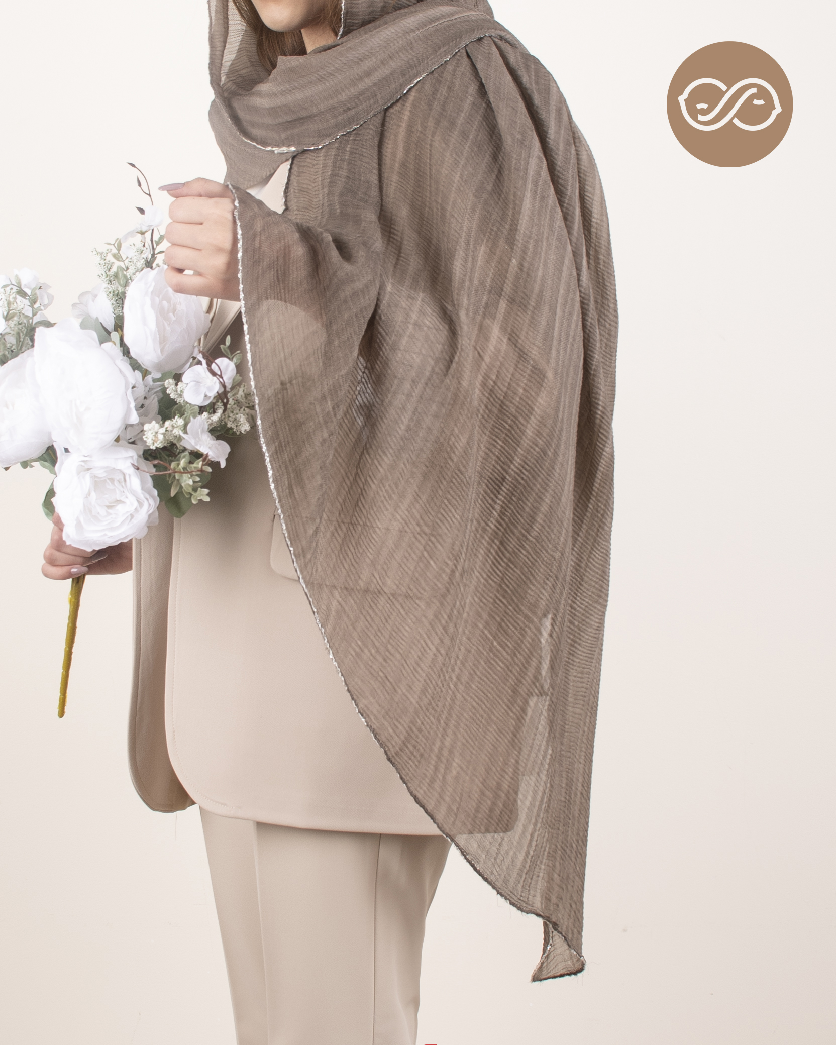 شال دور زیپ S00518