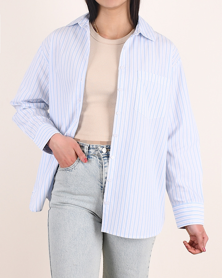 شومیز راه راه C00208