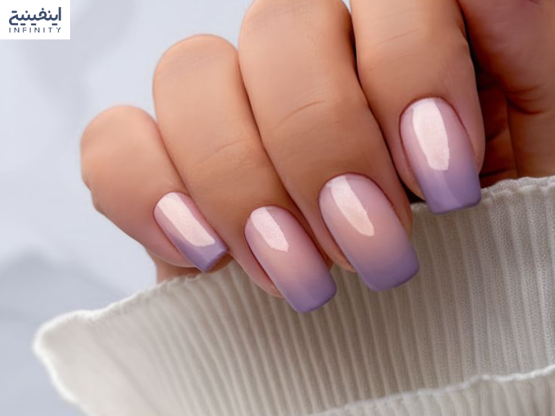 طراحی ناخن امبره