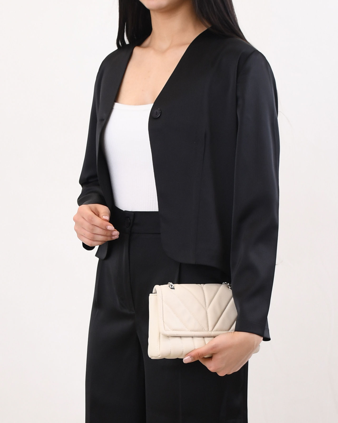 کت ساتن زارا C00630