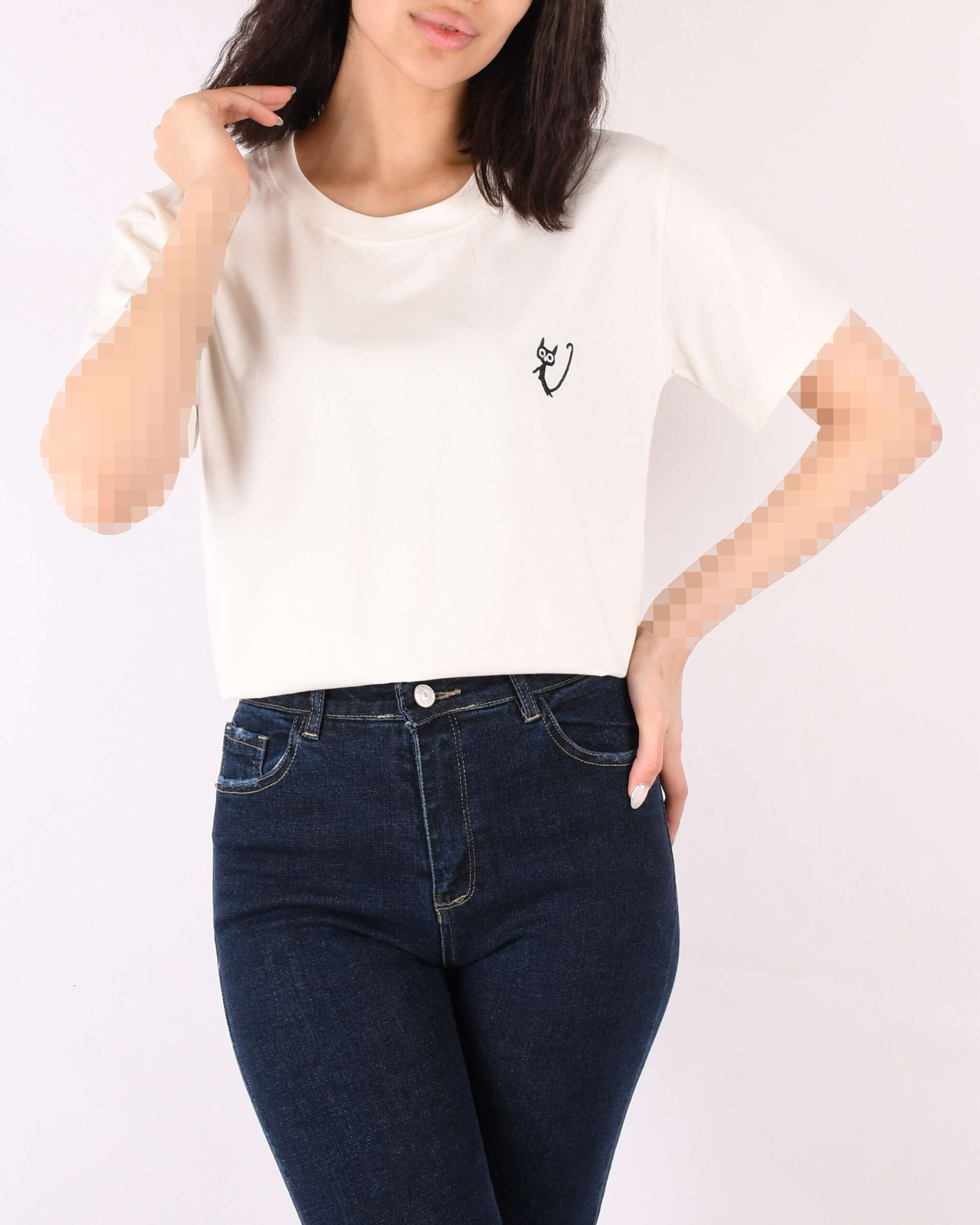 تیشرت گربه W0039