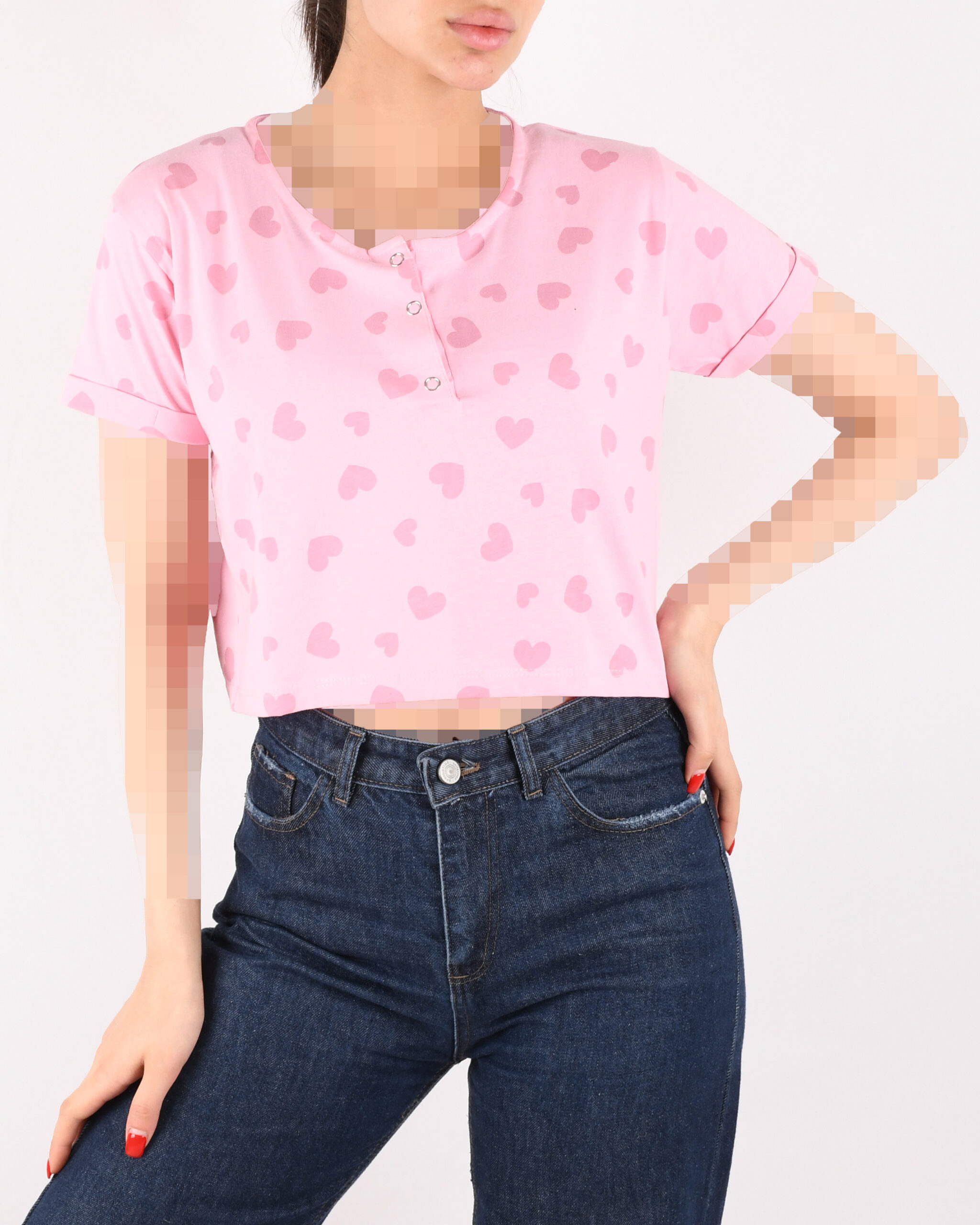تیشرت کراپ OPPSI G00518